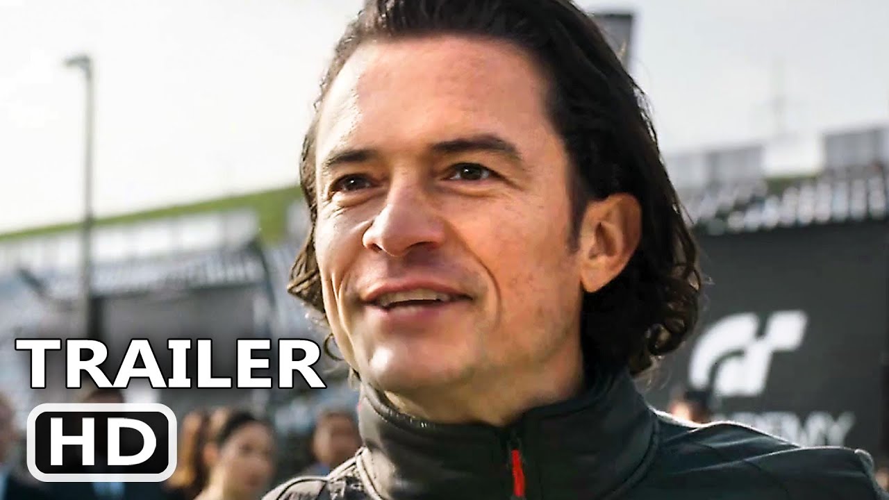 Gran Turismo Trailer 2023 Orlando Bloom David Harbour