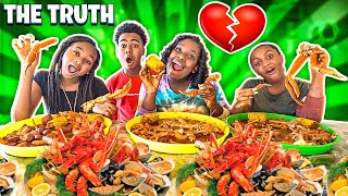 MACEI EXPOSED THE TRUTH ABOUT HER RELATIONSHIP WITH BAM!💔 *SEAFOOD MUKBANG*