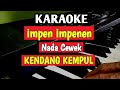 impen impenen (KARAOKE LIRIK) Kendang Kempul - Nada Cewek