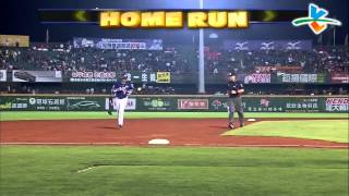 20130531 CPBL 犀牛VS.獅 4上 7上 神拳單場雙響砲 本季第9轟