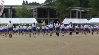 奈良県宇陀市菟田野小学校2016年９月２４日こはく、の６年生最後の運動会