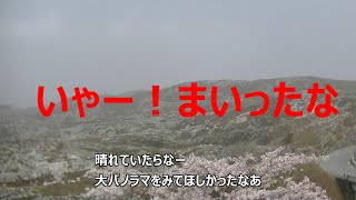 秋吉台に行ったが大変だ～２０２１年３月２９日