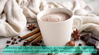 Try unique hot chocolate flavors at the Ahsokan Center