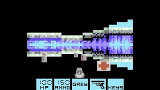 Grey (#commodore64 #raycasting engine demo 10)