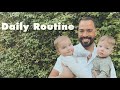 One Dad, Two Babies - 8 Month Daily Routine | Dads to Twins via Surrogacy