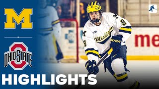 Michigan vs Ohio State | NCAA College Hockey | Highlights - January 05, 2025