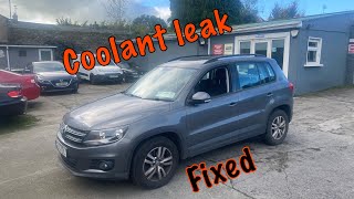 VW Tiguan Coolant level low