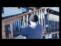 we do it all for our pets. building a ramp off the deck for the dog. part 1