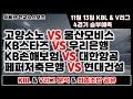 🏀KBL & V리그분석🏐11월13일 [농구분석] [배구분석] [스포츠분석] [프로토분석] [토토분석]