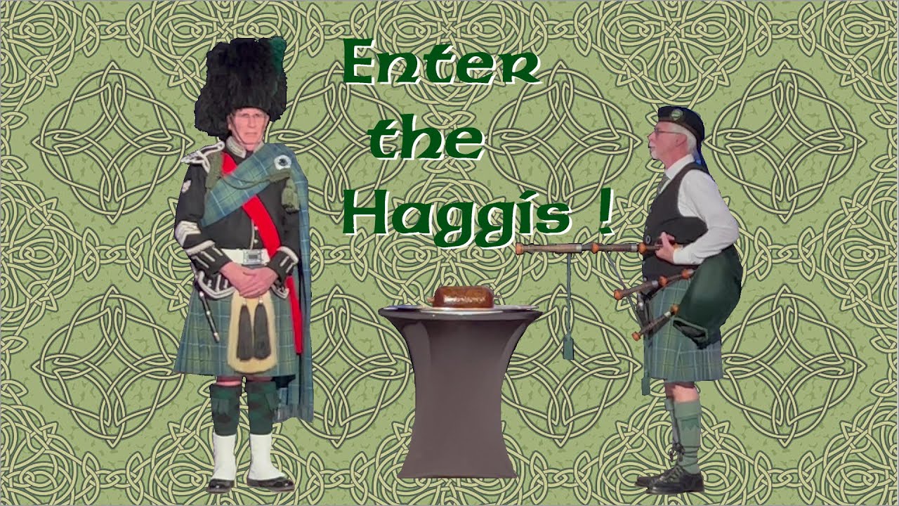 Haggis Ceremony - YouTube