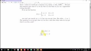 01.0.0 Limits, Calc with Python