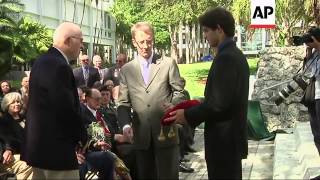 Three Florida veterans have received special honors for fighting alongside France in World War II. T