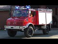 [Blaulicht Update auf LED] Einsatzfahrten Unimog TLF8/18 und LF10/6 Freiwillige Feuerwehr Heede