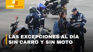 ¿Quiénes pueden circular en el Día sin carro y sin moto en Bogotá? | CityTv