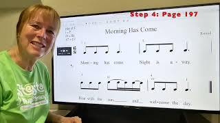 Level Three: Unit 5 Step 4 "Morning Has Come"