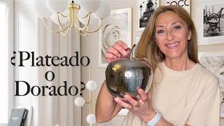 ¿Quieres decorar tu casa con Dorado o Plateado?