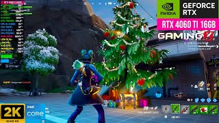 RTX 4060 Ti 16GB | Fortnite : Battle Royale #01 ( DLSS High Settings 1440pᴴᴰ 2K )