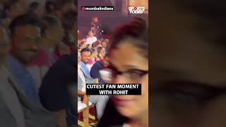 Rohit Sharma's adorable moment with a young fan | Sports Today