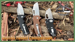 Demko Folder Comparison | AD20.5, Shark Cub \u0026 Nano Shark