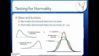 Testing for Normality Lecture