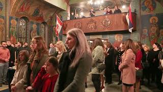 Christmas Eve Liturgy - Gracanica Serbian Orthodox Church 2023