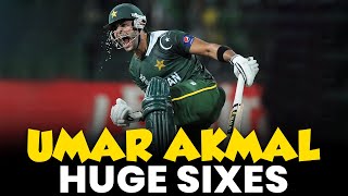 Umar Akmal Huge Sixes | Pakistan vs Australia | PCB | MA2L