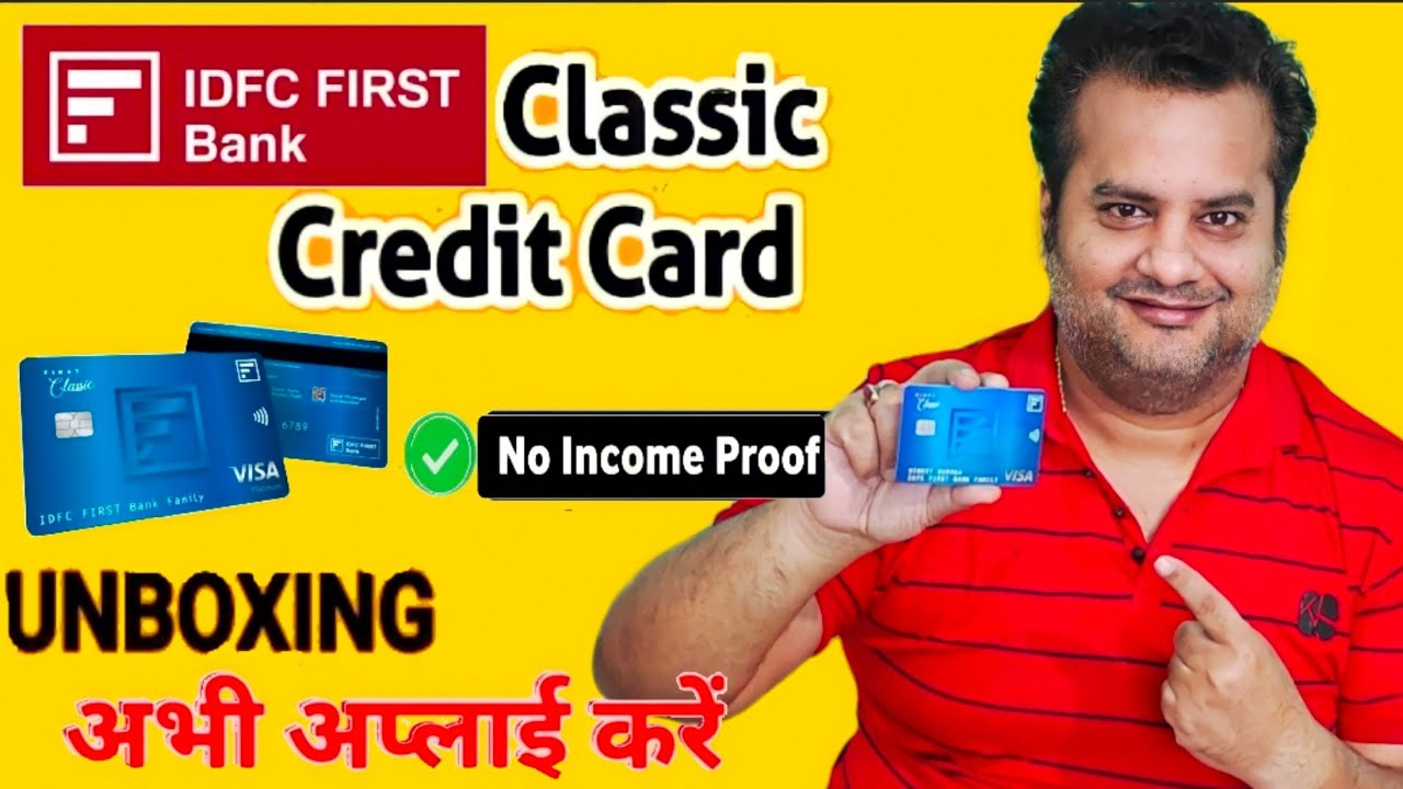 IDFC First Classic Credit Card Unboxing | Tricks To Get IDFC First ...