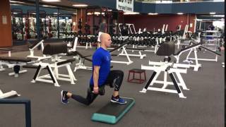 Split Squat, Front Foot Elevated