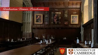 DON'T watch when HUNGRY! Graduation Dinner at Cambridge University | COVID edition