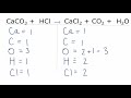 how to balance caco3 hcl = cacl2 co2 h2o calcium carbonate hydrochloric acid