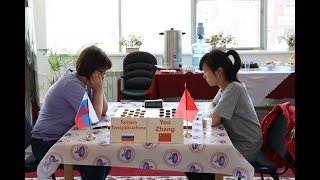 Tansykkuzhina - Zhang. World Draughts Championship 2019