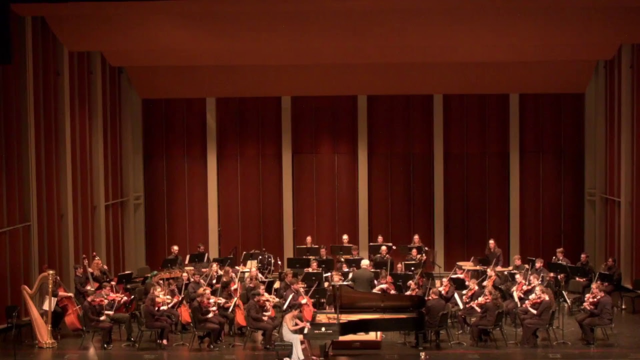 WVU - Symphony Orchestra - Young Artist Competition Concert - YouTube