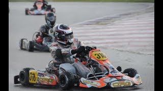 GK4 WET RACE, driving a CRG Road Rebel KZ 2017 @karting Genk