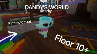 Finn solo run! (not edited) #dandysworld #Finn #SoloRun @SH4RKY_2horts