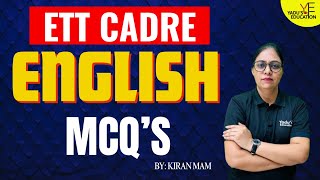 ETT CADRE | ENGLISH | MCQ'S | CLASS - 25 | YADU EDUCATION | @ 12::00 PM