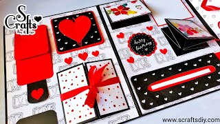 Scrapbook ❤️ | Envelope Card | Handmade | gift making ideas | birthday | Anniversary| S Crafts