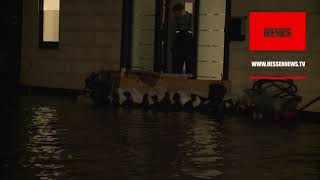 Hochwasser in Lippoldsberg 23.12.2023