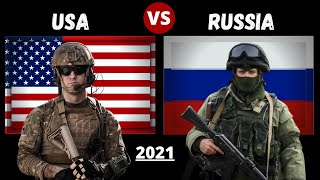 USA vs Russia military power comparison 2021 | Russia vs USA military power comparison