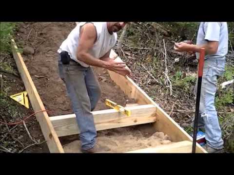 Installing Outdoor Stairs on a Lake-Front Home Installing Outdoor Stairs on a Lake-Front Home