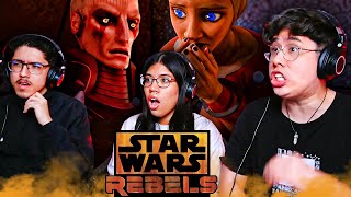 VIENDO POR PRIMERA VEZ *Star Wars Rebels* temp 1 Ep 4,5 & 6 Reaccion