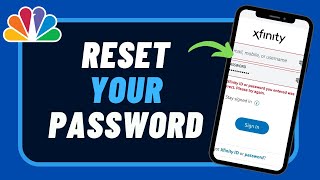 Comcast - How to Reset Password? Xfinity