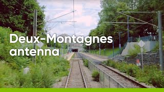 Deux-Montagnes line and REM - Work and challenges