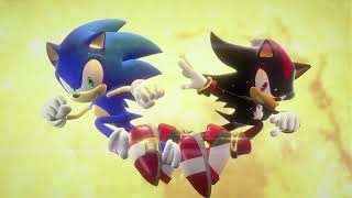 Sonic vs Shadow #sega #sonic #shadow #sonicthehedgehog