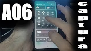 Cómo tomar captura en un samsung A06 | Cómo hacer captura de pantalla en galaxy A06