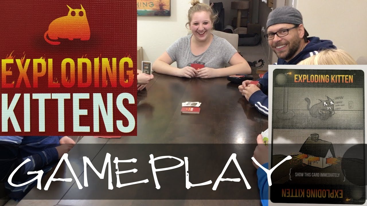 Gameplay Exploding Kittens Youtube