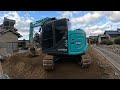 【0.25ギリギリ】パワーショベルで木造解体！タイムラプス kobelco