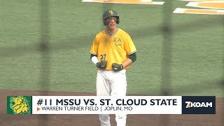 #11 MSSU baseball handles St. Cloud State 7-3