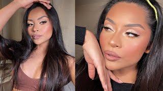 Current everyday makeup + brown eyeliner | Sarahy Delarosa