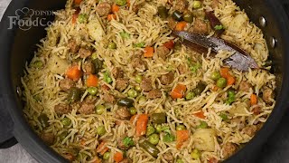 Veg Soya Pulao/ Easy Veg Pulao/ Lunch Recipe