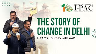 I-PAC's Journey with AAP | Arvind Kejriwal | Celebrating 10 years of I-PAC  #ipac #10thanniversary